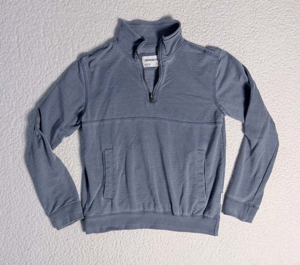 Sovereign Code Boys' Quarter-Zip Pullover Sweatshirt with Front Pockets